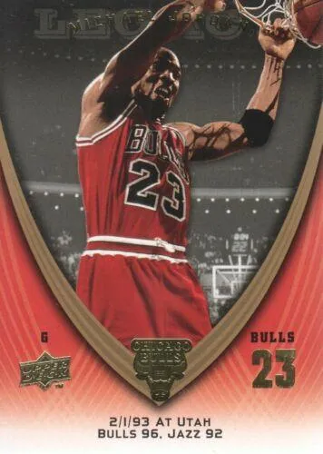 2008-09 Upper Deck Michael Jordan Legacy Collection Michael Jordan #632 card image