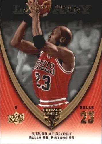 2008-09 Upper Deck Michael Jordan Legacy Collection Michael Jordan #660 card image