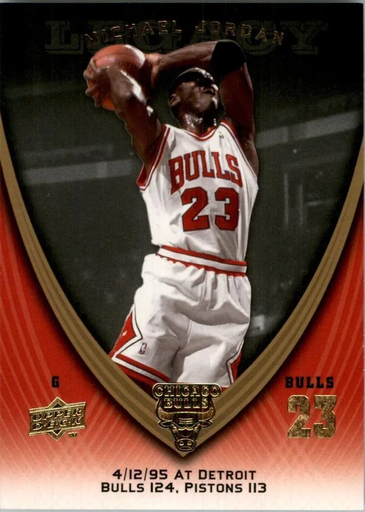 2008-09 Upper Deck Michael Jordan Legacy Collection Michael Jordan #679 card image