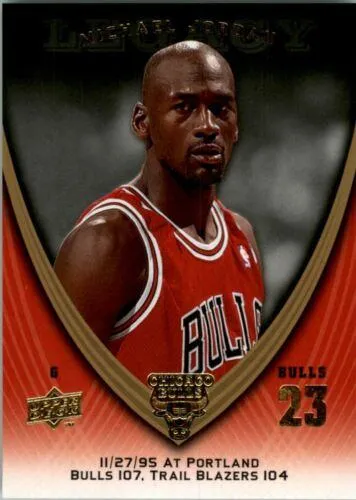 2008-09 Upper Deck Michael Jordan Legacy Collection Michael Jordan #697 card image