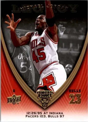 2008-09 Upper Deck Michael Jordan Legacy Collection Michael Jordan #710 card image