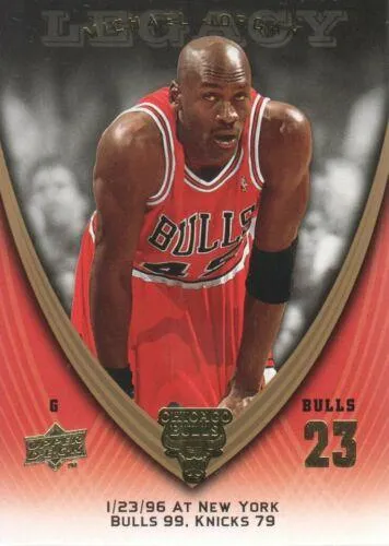 2008-09 Upper Deck Michael Jordan Legacy Collection Michael Jordan #722 card image