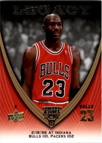 2008-09 Upper Deck Michael Jordan Legacy Collection Michael Jordan #735 card image