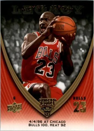 2008-09 Upper Deck Michael Jordan Legacy Collection Michael Jordan #756 card image