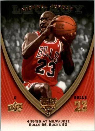 2008-09 Upper Deck Michael Jordan Legacy Collection Michael Jordan #763 card image