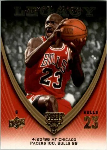2008-09 Upper Deck Michael Jordan Legacy Collection Michael Jordan #765 card image