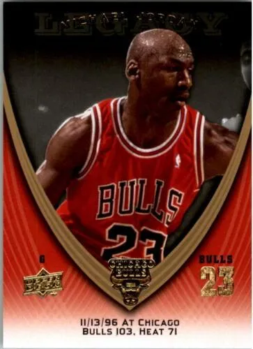 2008-09 Upper Deck Michael Jordan Legacy Collection Michael Jordan #774 card image