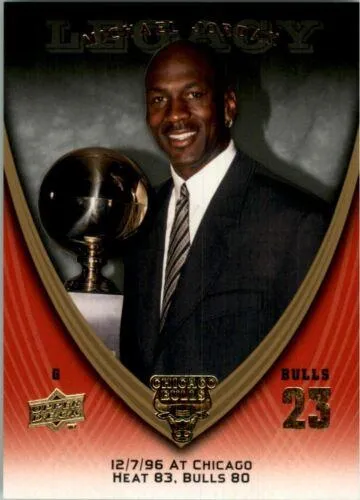 2008-09 Upper Deck Michael Jordan Legacy Collection Michael Jordan #785 card image