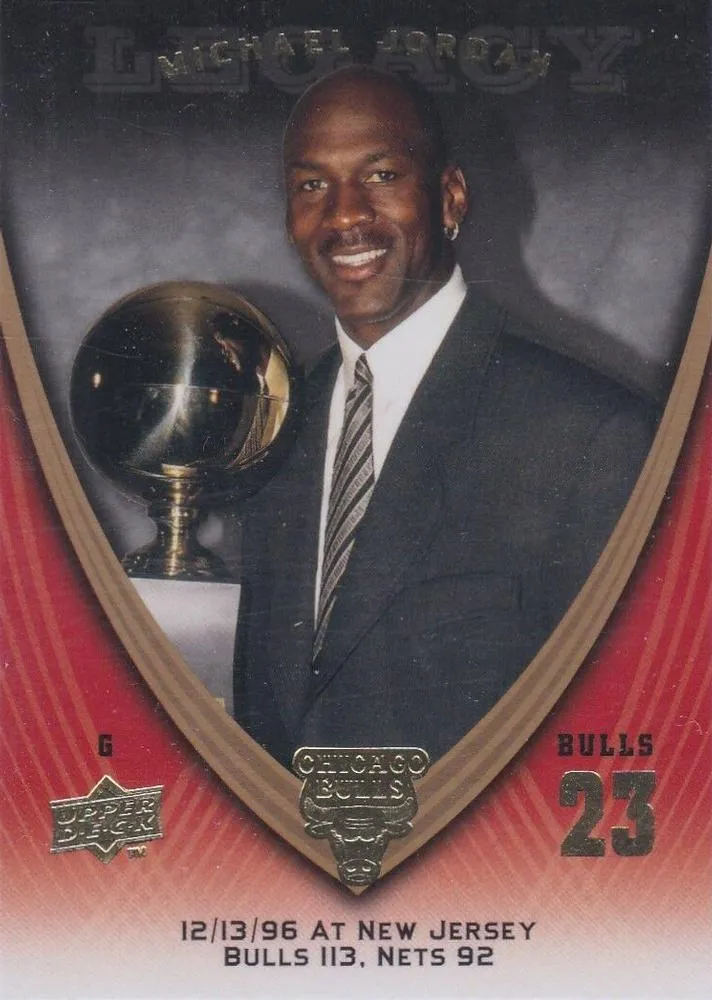 2008-09 Upper Deck Michael Jordan Legacy Collection Michael Jordan #788 card image