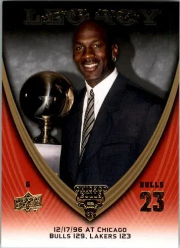 2008-09 Upper Deck Michael Jordan Legacy Collection Michael Jordan #790 card image