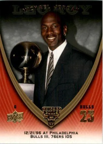 2008-09 Upper Deck Michael Jordan Legacy Collection Michael Jordan #792 card image