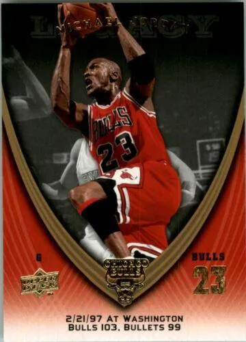2008-09 Upper Deck Michael Jordan Legacy Collection Michael Jordan #819 card image