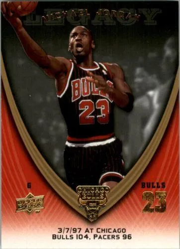 2008-09 Upper Deck Michael Jordan Legacy Collection Michael Jordan #826 card image