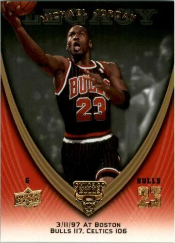 2008-09 Upper Deck Michael Jordan Legacy Collection Michael Jordan #828 card image