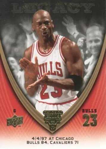 2008-09 Upper Deck Michael Jordan Legacy Collection Michael Jordan #840 card image
