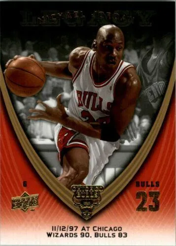 2008-09 Upper Deck Michael Jordan Legacy Collection Michael Jordan #856 card image