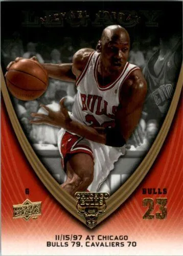 2008-09 Upper Deck Michael Jordan Legacy Collection Michael Jordan #858 card image