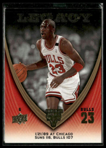 2008-09 Upper Deck Michael Jordan Legacy Collection Michael Jordan #865 card image
