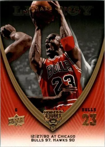 2008-09 Upper Deck Michael Jordan Legacy Collection Michael Jordan #876 card image