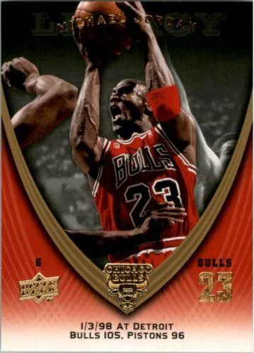 2008-09 Upper Deck Michael Jordan Legacy Collection Michael Jordan #880 card image