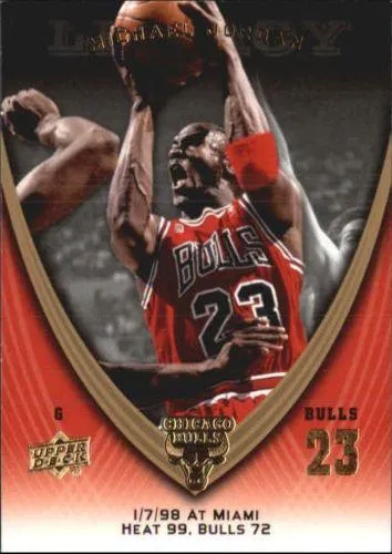 2008-09 Upper Deck Michael Jordan Legacy Collection Michael Jordan #882 card image