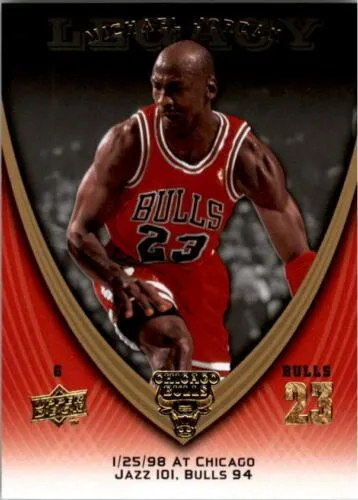 2008-09 Upper Deck Michael Jordan Legacy Collection Michael Jordan #891 card image