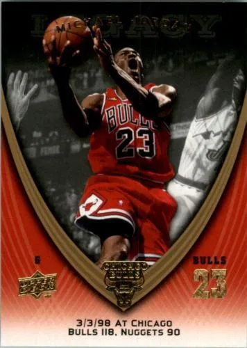 2008-09 Upper Deck Michael Jordan Legacy Collection Michael Jordan #908 card image