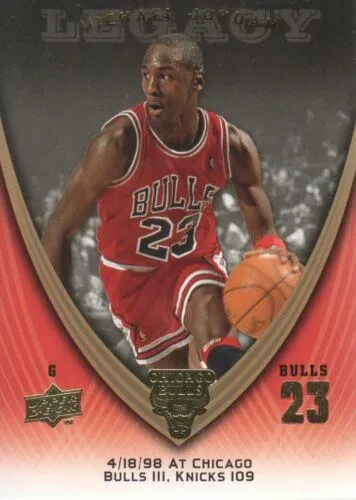 2008-09 Upper Deck Michael Jordan Legacy Collection Michael Jordan #930 card image