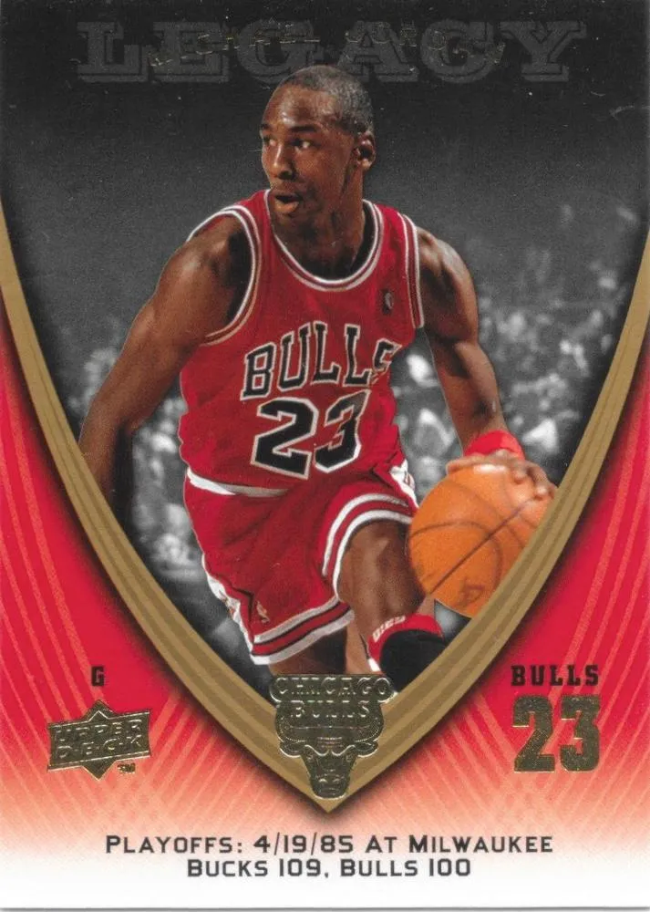 2008-09 Upper Deck Michael Jordan Legacy Collection Michael Jordan #931 card image