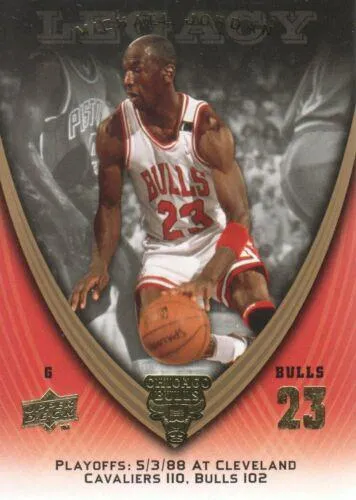 2008-09 Upper Deck Michael Jordan Legacy Collection Michael Jordan #943 card image