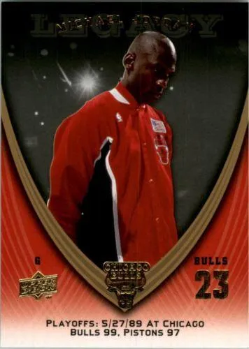 2008-09 Upper Deck Michael Jordan Legacy Collection Michael Jordan #964 card image
