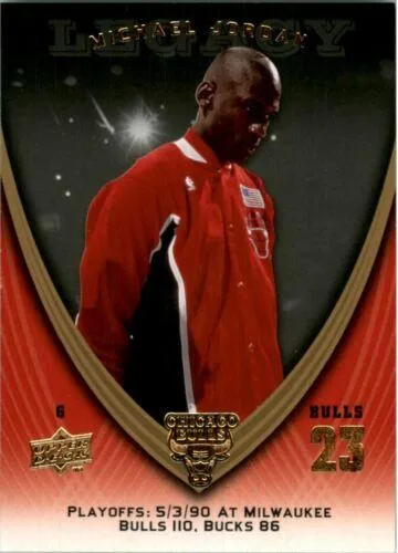 2008-09 Upper Deck Michael Jordan Legacy Collection Michael Jordan #971 card image