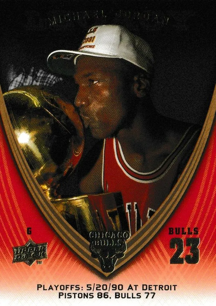 2008-09 Upper Deck Michael Jordan Legacy Collection Michael Jordan #977 card image