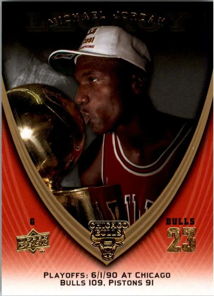 2008-09 Upper Deck Michael Jordan Legacy Collection Michael Jordan #982 card image