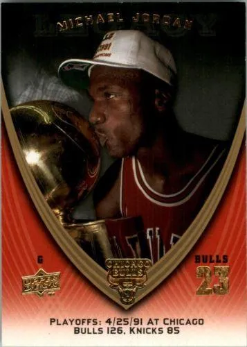 2008-09 Upper Deck Michael Jordan Legacy Collection Michael Jordan #984 card image