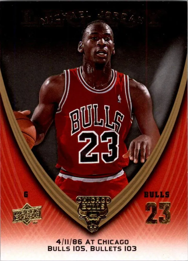 2008-09 Upper Deck Michael Jordan Legacy Collection Michael Jordan #99 card image