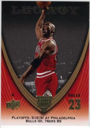 2008-09 Upper Deck Michael Jordan Legacy Collection Michael Jordan #990 card image