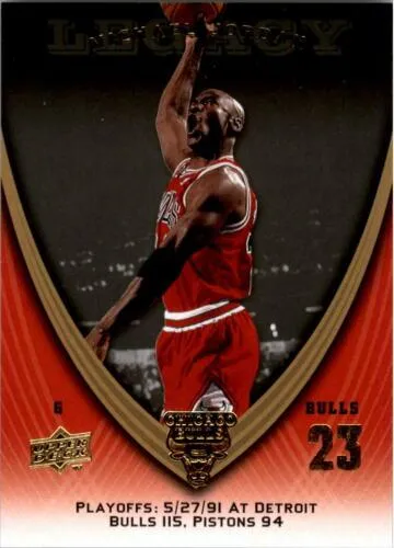 2008-09 Upper Deck Michael Jordan Legacy Collection Michael Jordan #995 card image