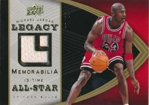 2008-09 Upper Deck Michael Jordan Legacy Collection Michael Jordan Memorabilia #MJ-79 card image