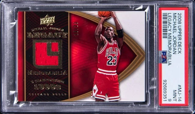 2008-09 Upper Deck Michael Jordan MJ Legacy Memorabilia #MJ-14 card image