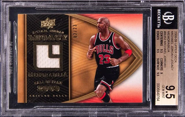 2008-09 Upper Deck Michael Jordan Legacy Memorabilia #MJ-52 card image