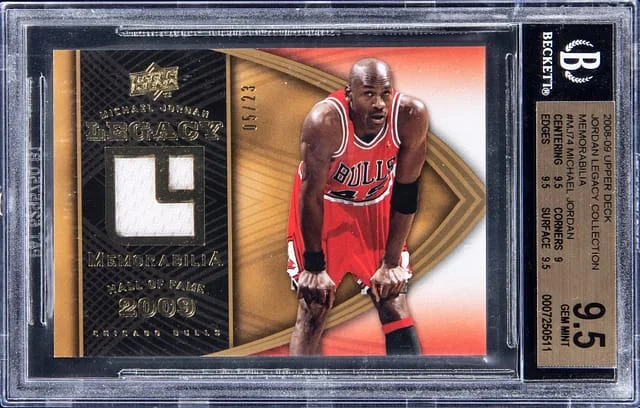 2008-09 Upper Deck Michael Jordan Jordan Legacy Collection Memorabilia #MJ-74 card image