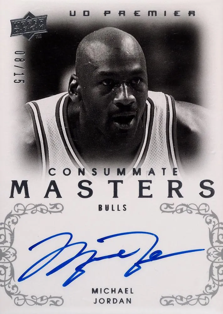 2008-09 Upper Deck Premier Michael Jordan Consumate Masters Autographs #CM-JO card image
