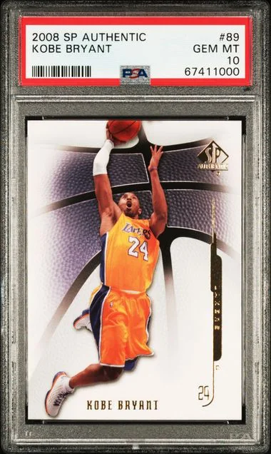 2008-09 Upper Deck SP Authentic Kobe Bryant #89 card image
