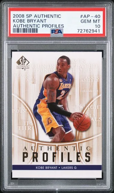 2008-09 Upper Deck SP Authentic Kobe Bryant Profiles #AP-40 card image