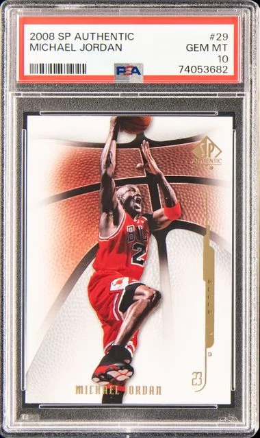 2008-09 Upper Deck SP Authentic Michael Jordan #29 card image