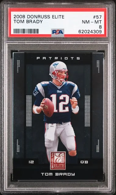 2008 Donruss Elite Tom Brady #57 card image