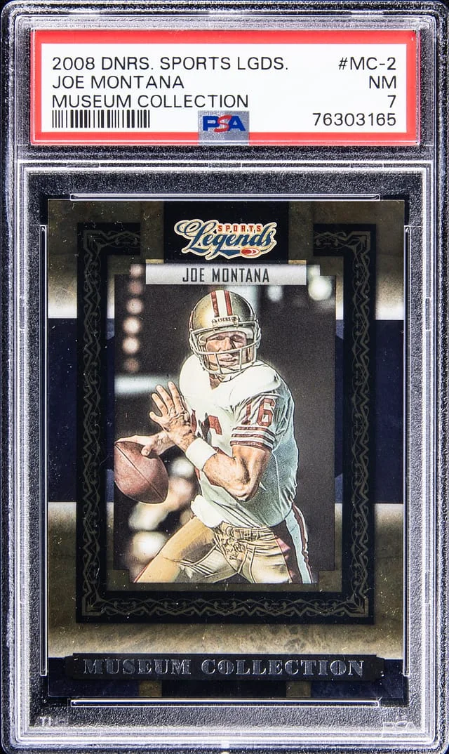 2008 Donruss Joe Montana Sports Legends Museum Collection #MC-2 card image