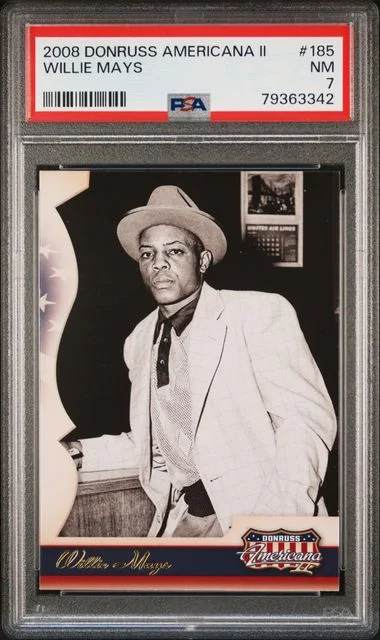 2008 Donruss Willie Mays Americana II #185 card image