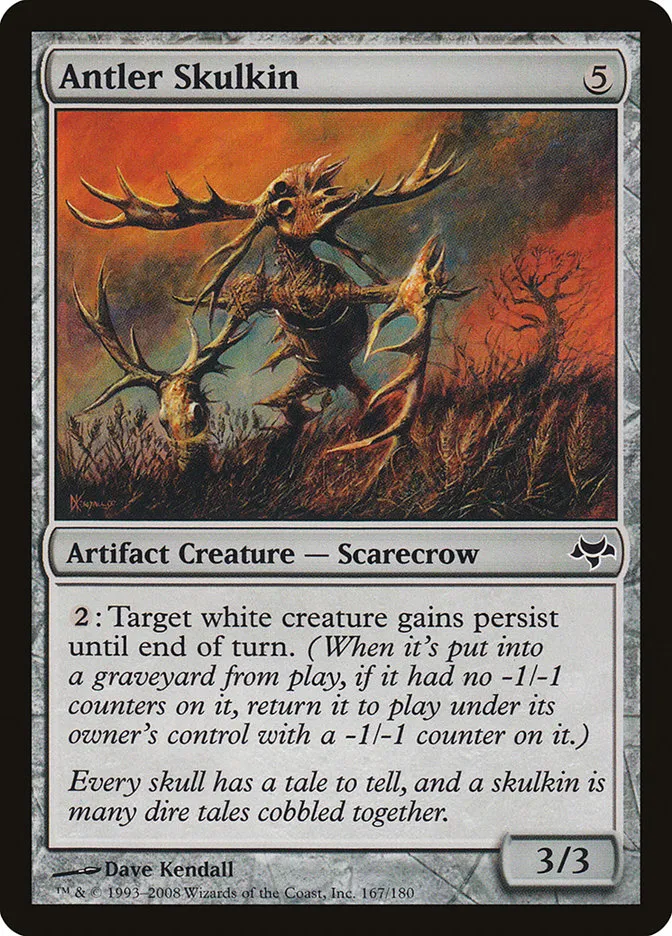 2008 Eventide Antler Skulkin common #167 unlisted card image